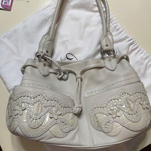 Vintage Brighton Cream colored Shoulder bag